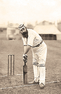 Example of cricketer with our bat