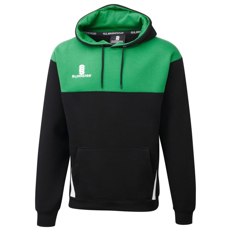 Blade Hoody : Black / Emerald / White