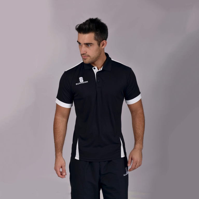 Blade Polo Shirt : Navy / White