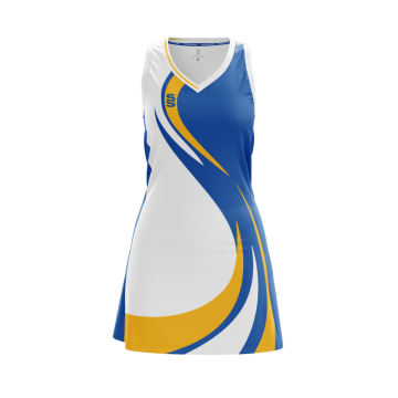 NETBALL DRESS STANDARD BACK - FAST TRACK