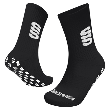 Quarter Gripper Sock : Black