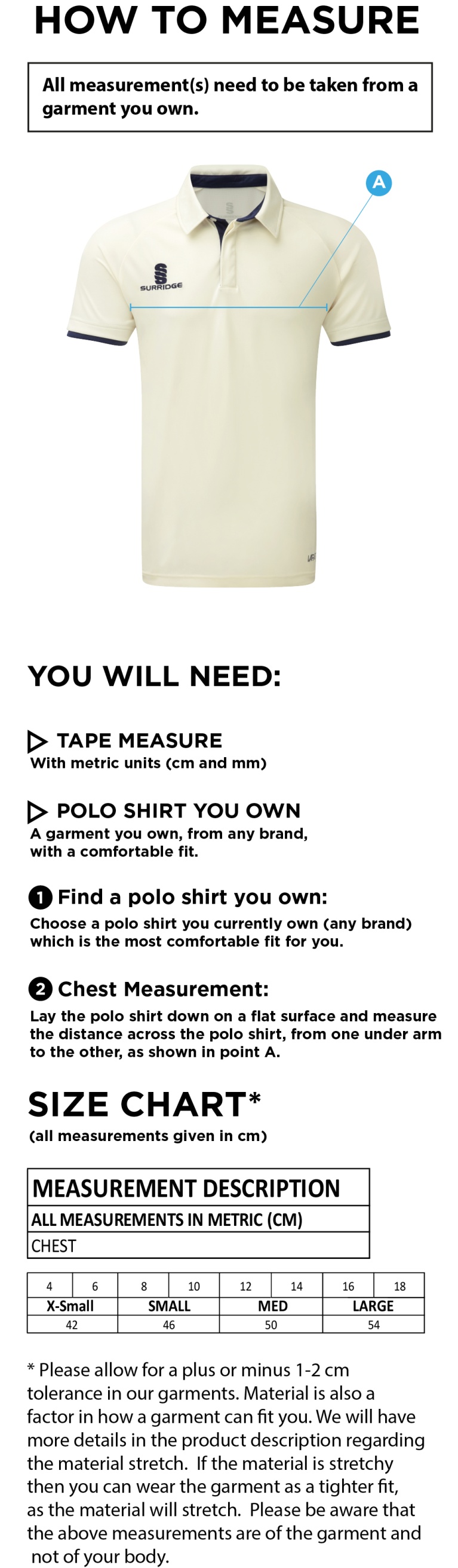  - Size Guide