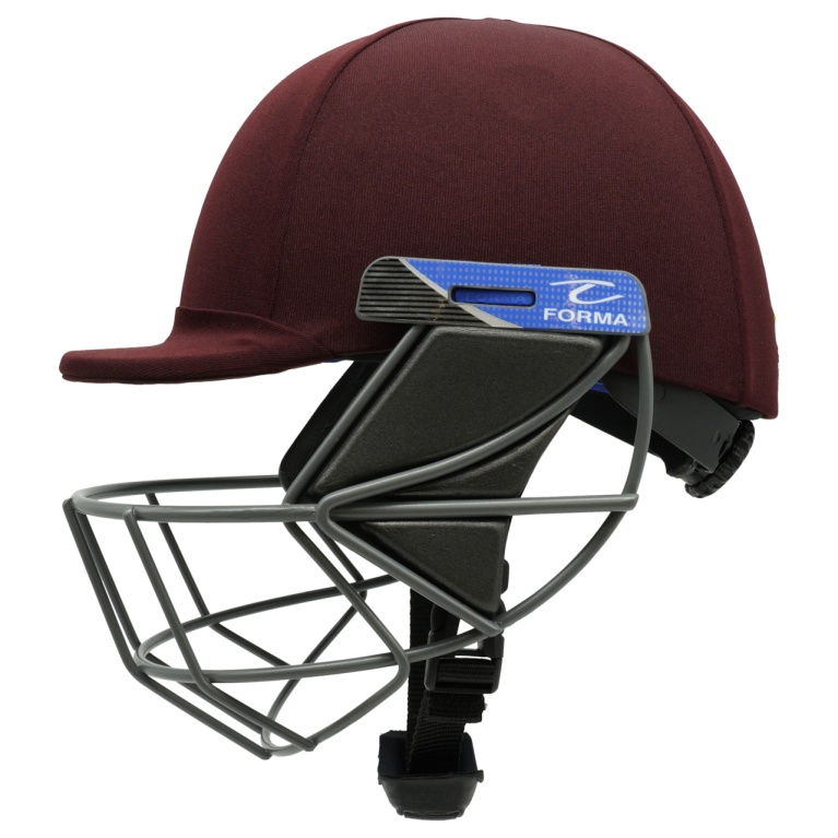Forma Cricket Helmet - Pro Axis- Titanium Grill - Maroon