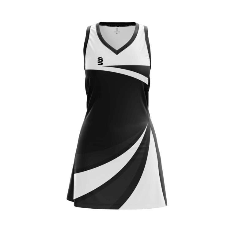 NETBALL DRESS STANDARD BACK - FAST TRACK