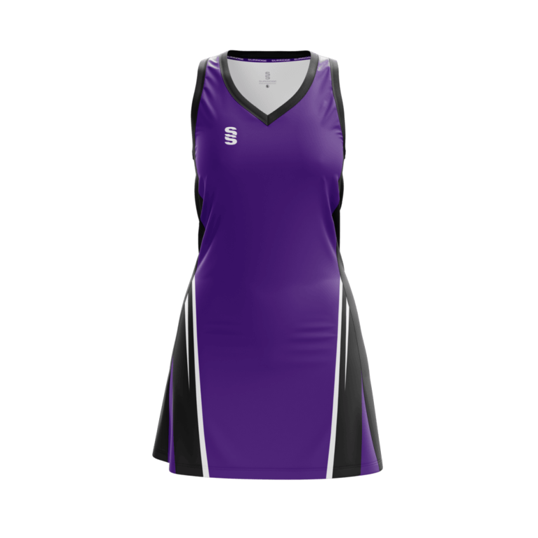 NETBALL DRESS STANDARD BACK - FAST TRACK