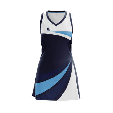 NETBALL DRESS STANDARD BACK - FAST TRACK
