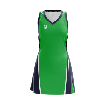 NETBALL DRESS STANDARD BACK - FAST TRACK