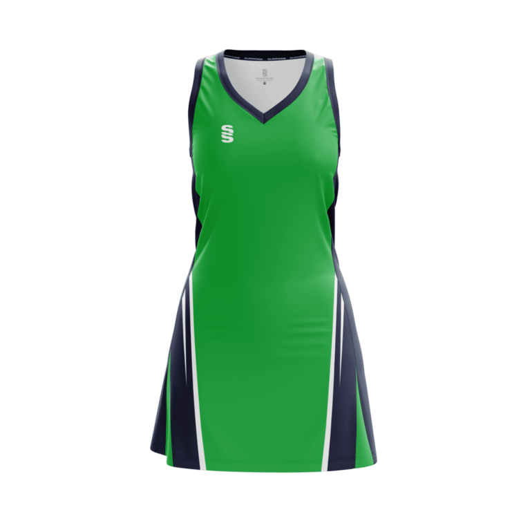 NETBALL DRESS STANDARD BACK - FAST TRACK