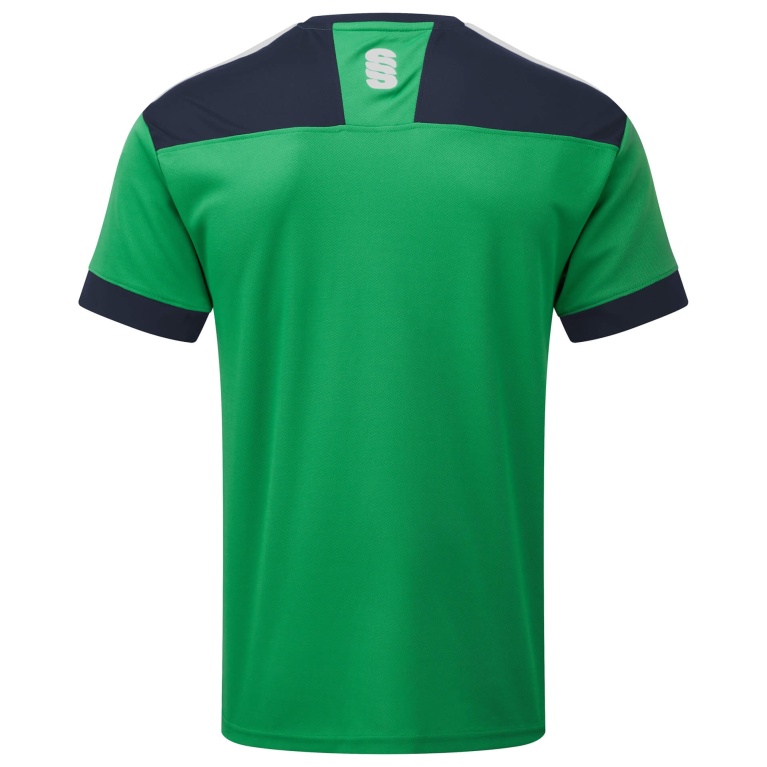 Women's Blade Training Shirt : Emerald / Navy / White