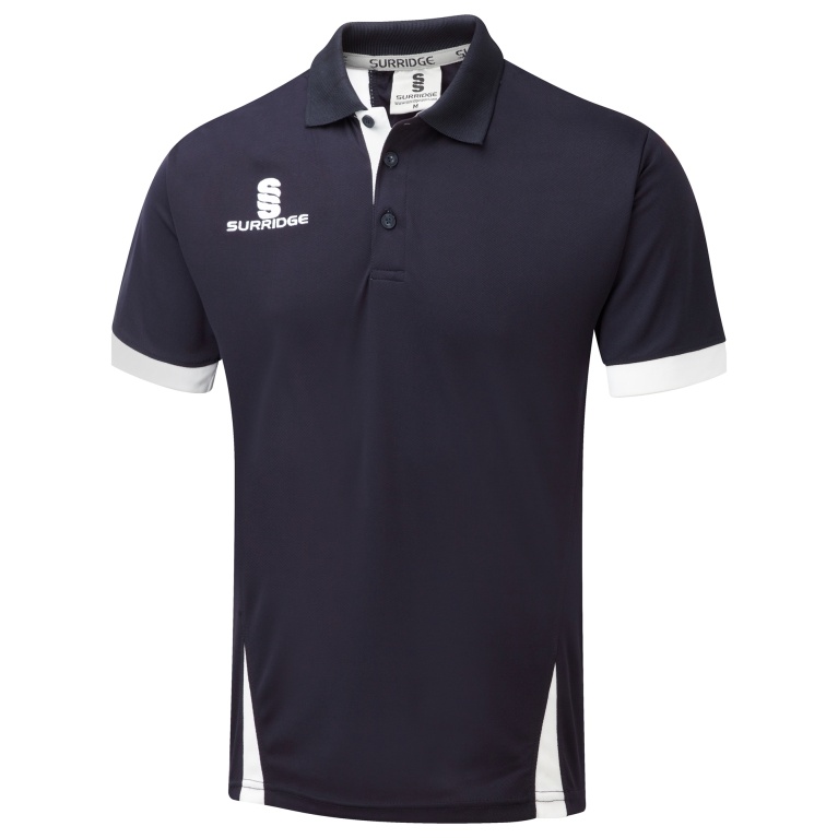 Women's Blade Polo Shirt : Navy / White