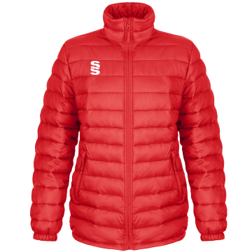ICE BIRD PADDED JACKET WOMENS : Red