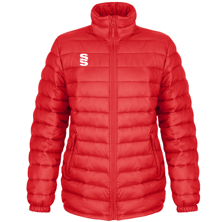 ICE BIRD PADDED JACKET WOMENS : Red