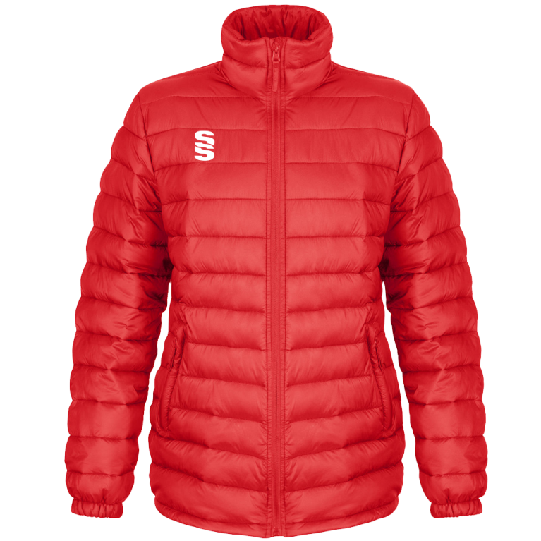 ICE BIRD PADDED JACKET WOMENS : Red