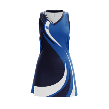 NETBALL DRESS STANDARD BACK - FAST TRACK