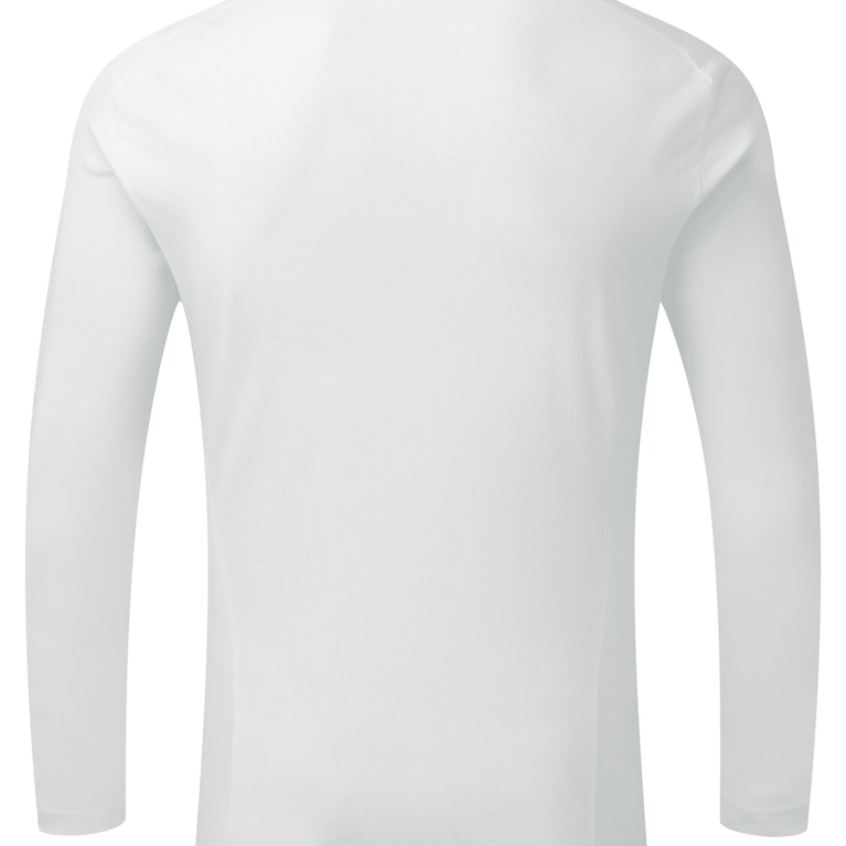 Ergo Long Sleeve Cricket Shirt White