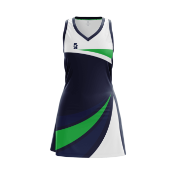 NETBALL DRESS STANDARD BACK - FAST TRACK