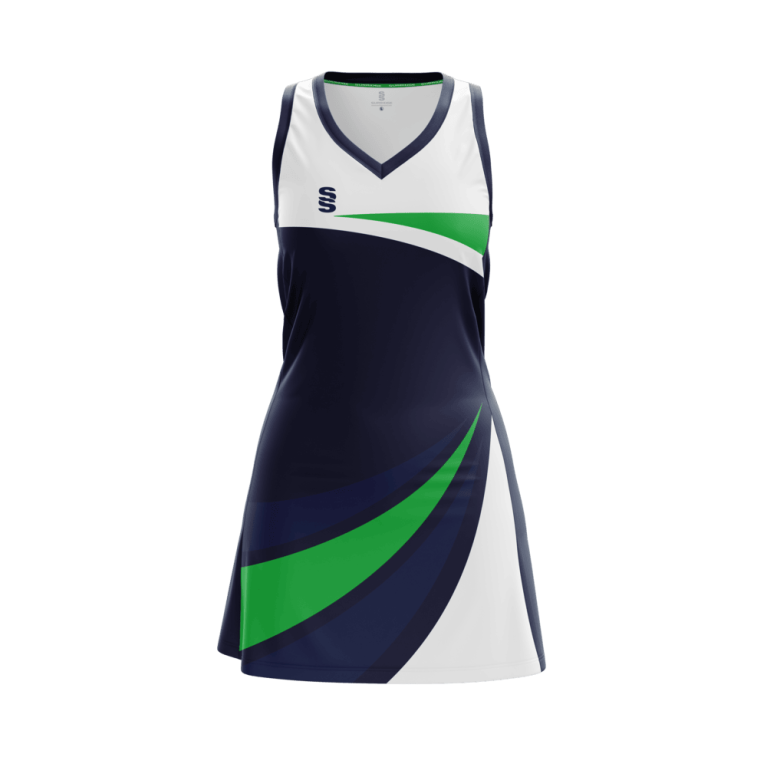 NETBALL DRESS STANDARD BACK - FAST TRACK