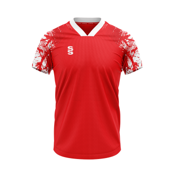 PRECISION SHIRT-Red-White