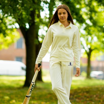 FUSE LONG SLEEVE CRICKET SHIRT - Womens