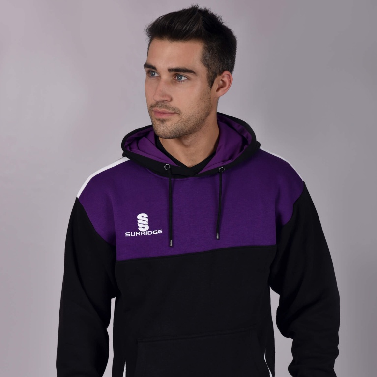 Blade Hoody : Black / Purple / White