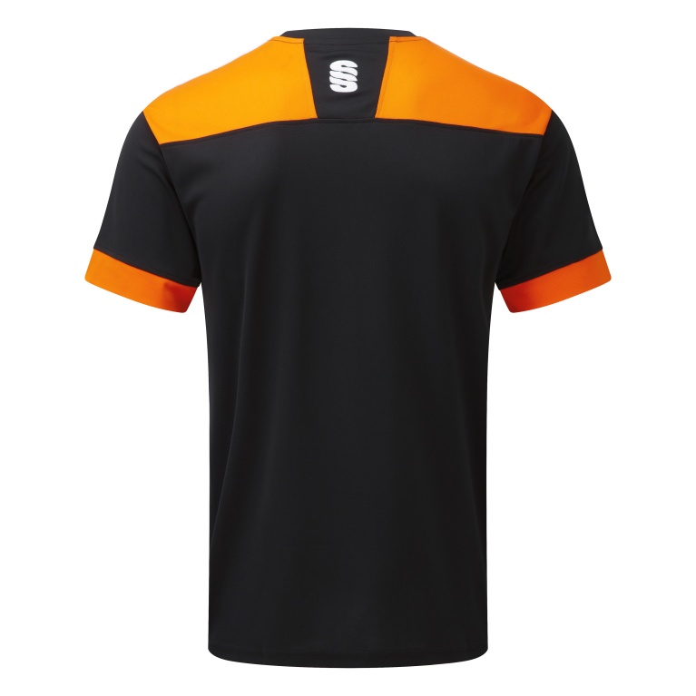 Women's Blade Training Shirt : Black / Orange / White