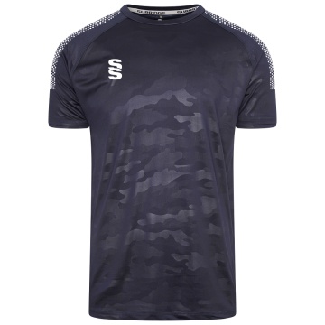 Women's Camo T-shirt : Navy