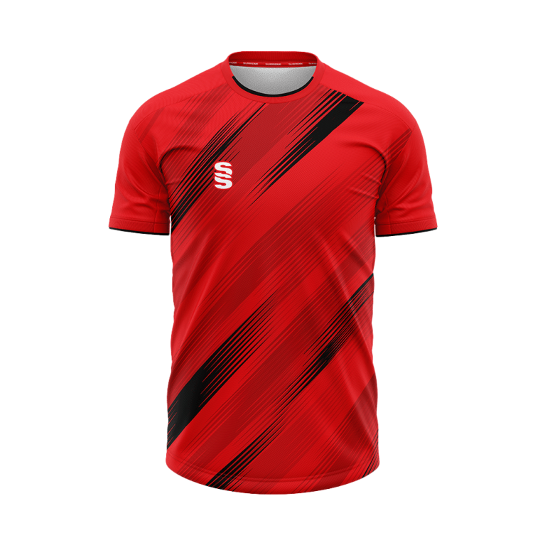 VAPOUR SHIRT-Red-Black