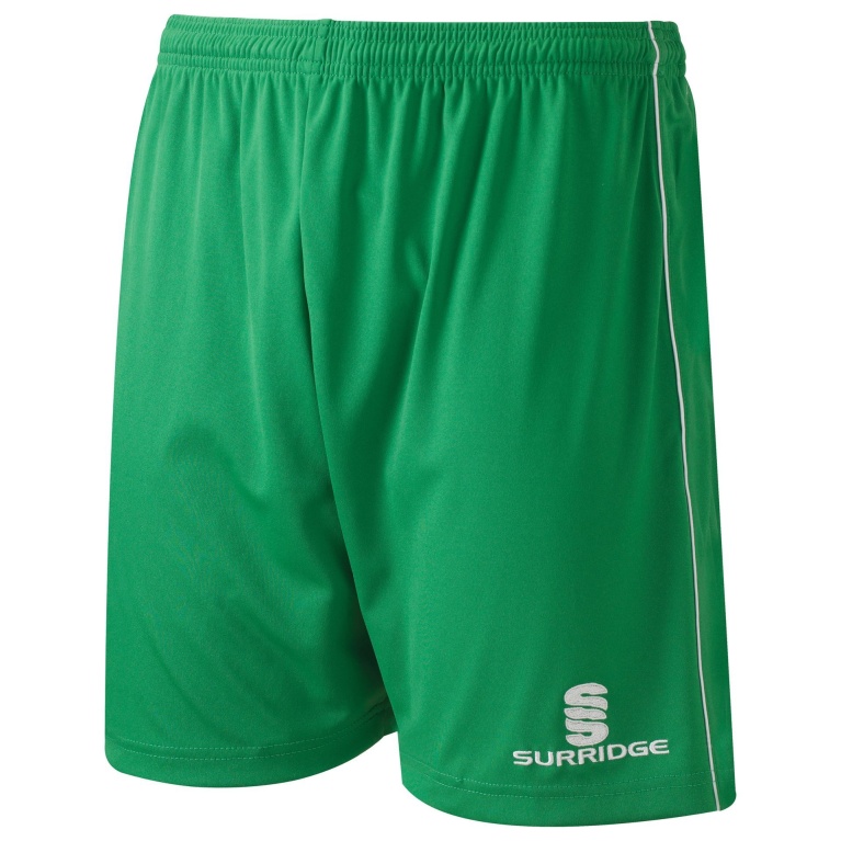 Classic Football Short - Emerald/White