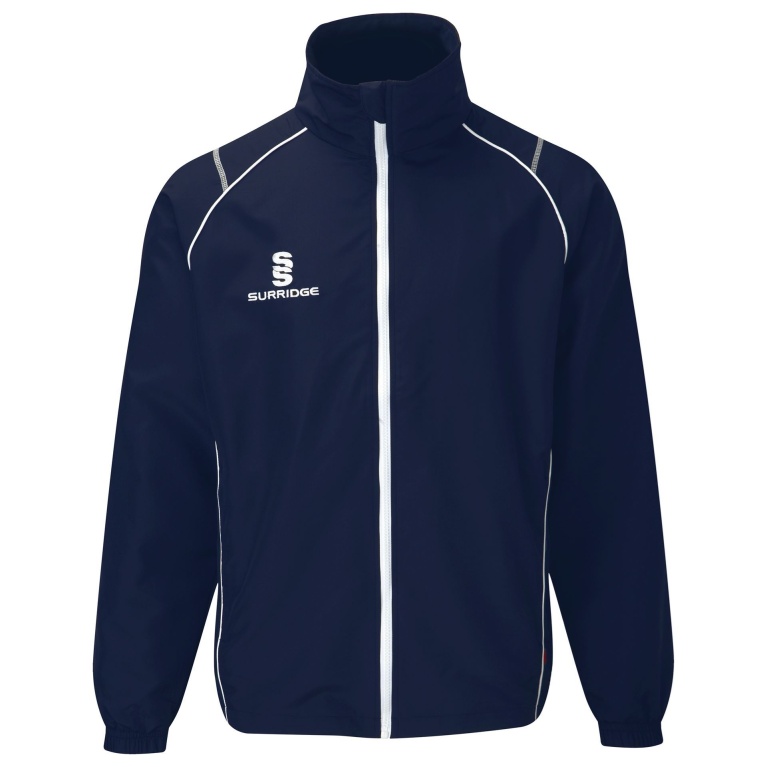 Curve Track Top - Navy/White
