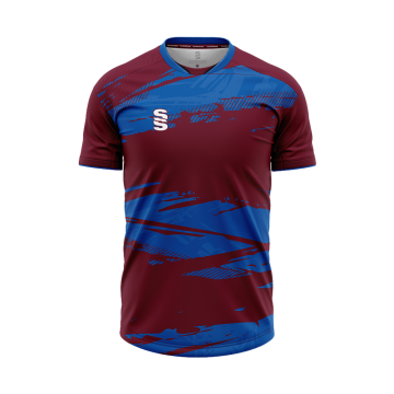 EVOLUTION SHIRT-Maroon-Royal