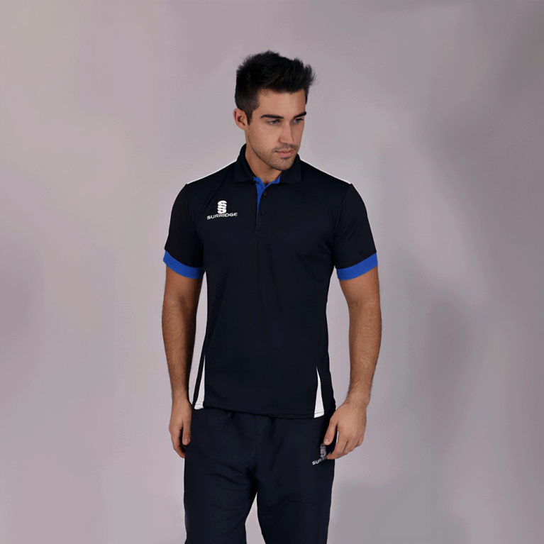 Blade Polo Shirt : Navy / Royal / White