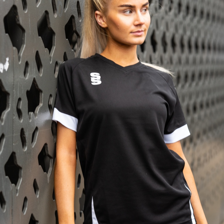 Youth's Fuse Training Shirt : Black / White