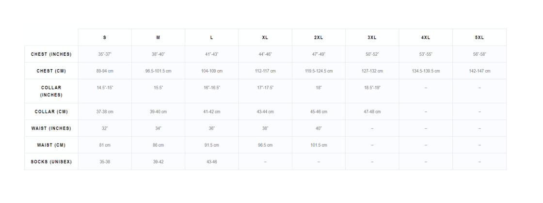 SET IN SLEEVE SWEATSHIRT - Size Guide