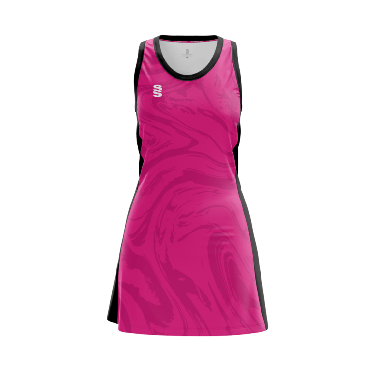 NETBALL DRESS STANDARD BACK - FAST TRACK