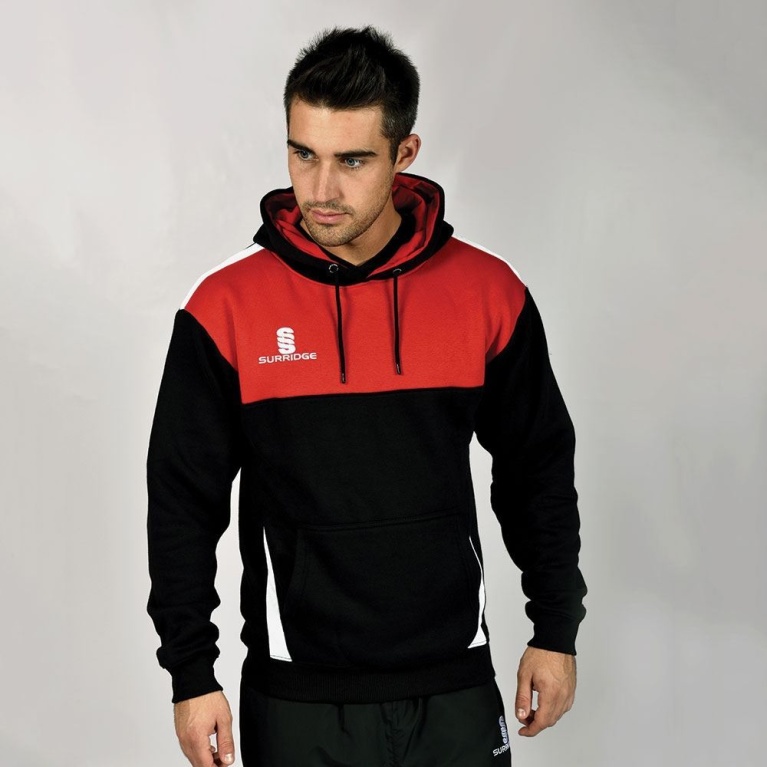 Blade Hoody : Black / Red / White