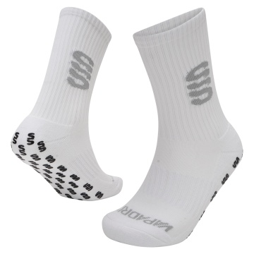 Quarter Gripper Sock : White