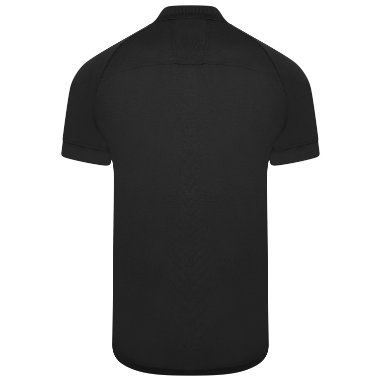 Dual Solid Polo Shirt - Black