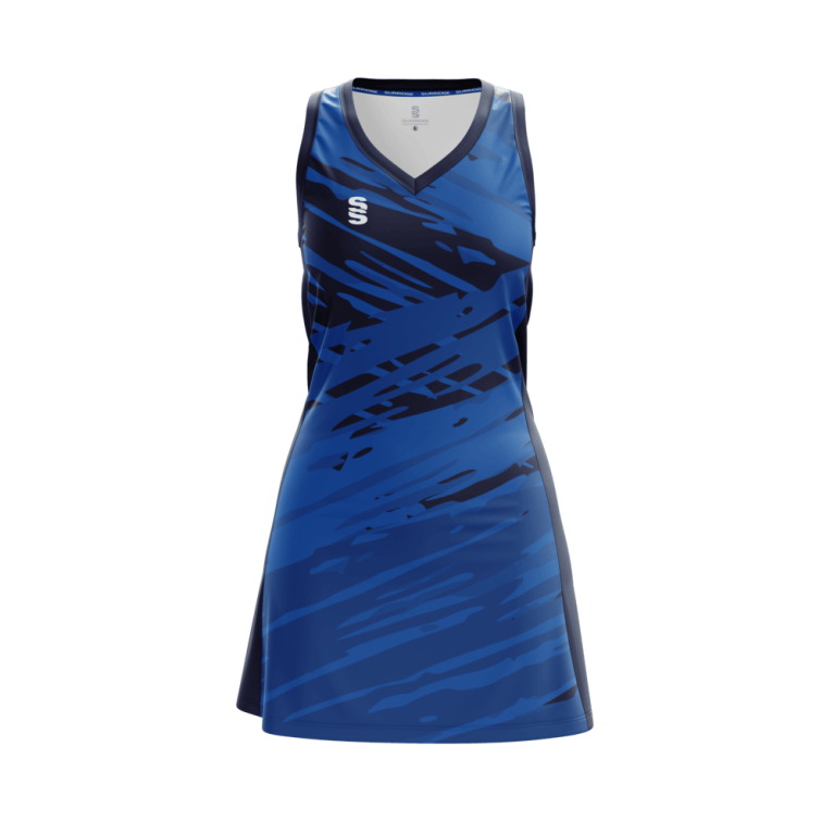 NETBALL DRESS STANDARD BACK - FAST TRACK