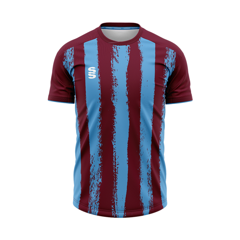 STRIKE SHIRT-Maroon-Sky