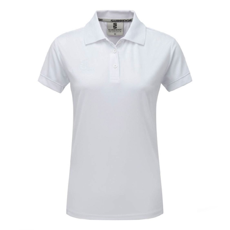 Women's Blade Polo Shirt : White