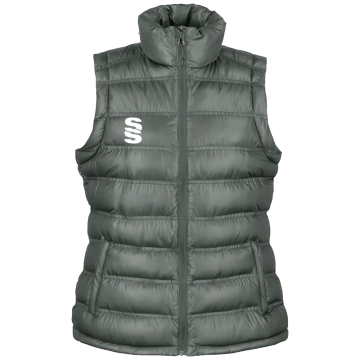 Women's Padded Gilet : Grey