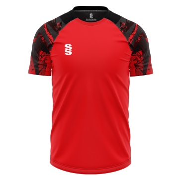 Tempo T-Shirt : Black/Red