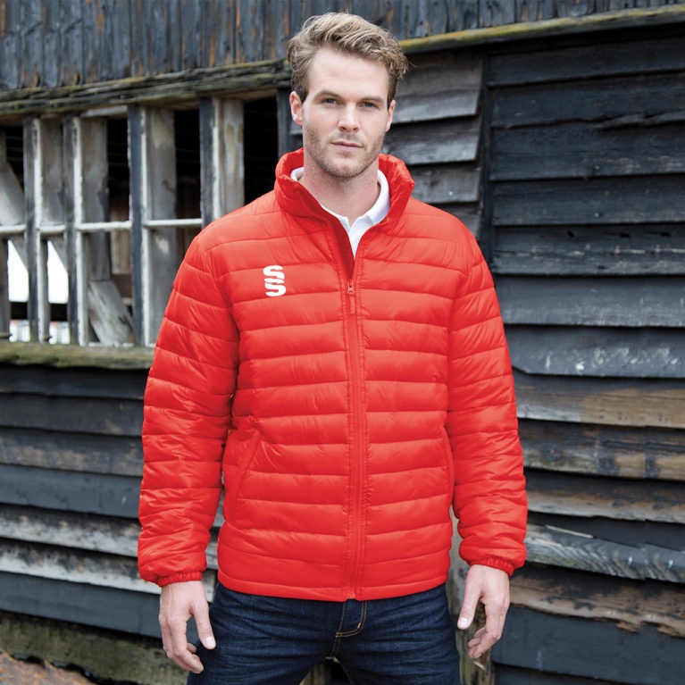 ICE BIRD PADDED JACKET MENS : Red