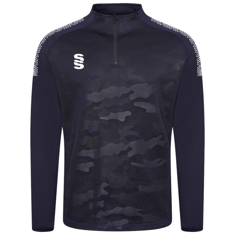 Camo Performance Top - Navy