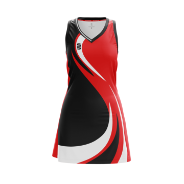 NETBALL DRESS STANDARD BACK - FAST TRACK