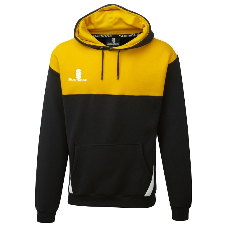 Blade Hoody : Black / Amber / White