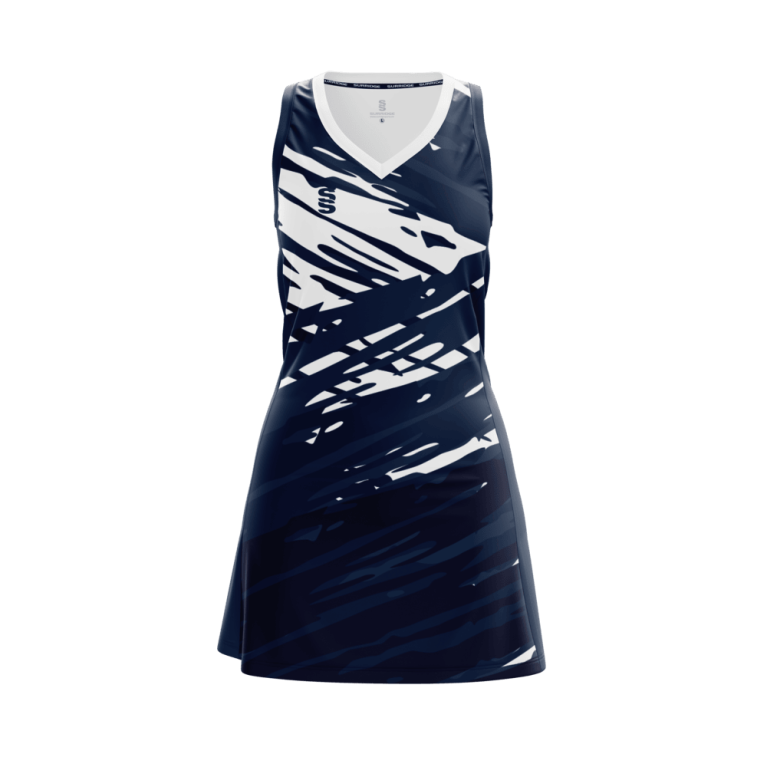 NETBALL DRESS STANDARD BACK - FAST TRACK