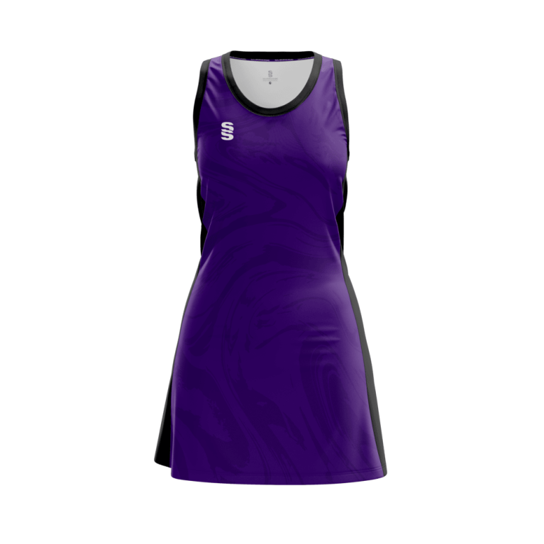 NETBALL DRESS STANDARD BACK - FAST TRACK