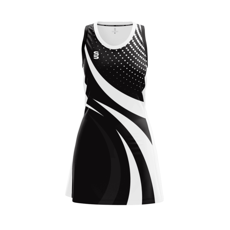 NETBALL DRESS STANDARD BACK - FAST TRACK