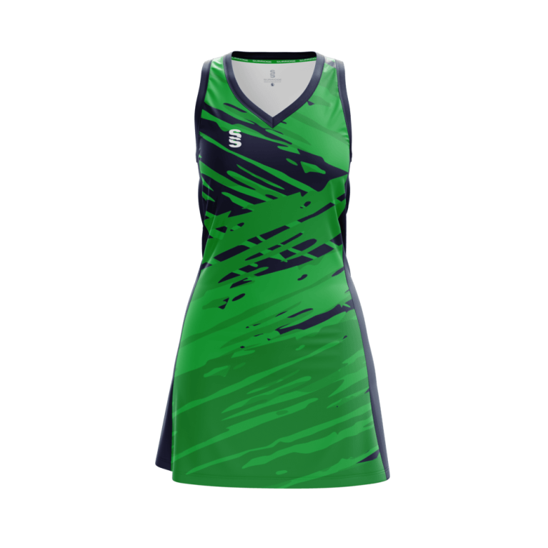 NETBALL DRESS STANDARD BACK - FAST TRACK